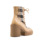 FLORENCIA BEIGE CHECK lolaandlo