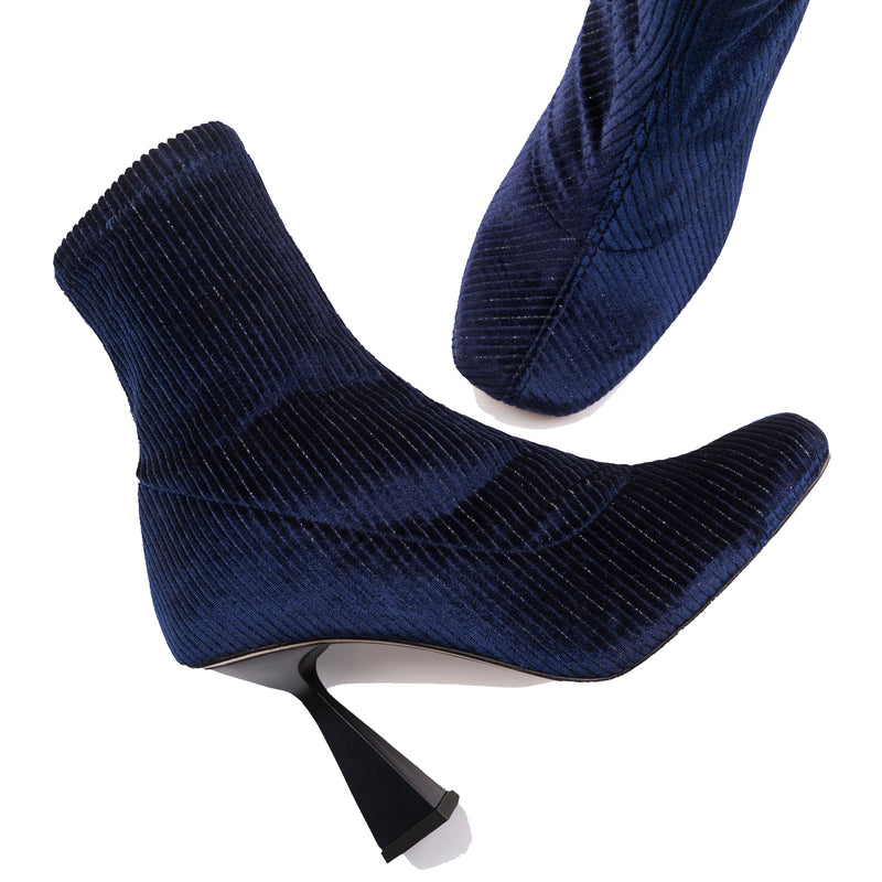 LOLA&LO corduroy fabric booties