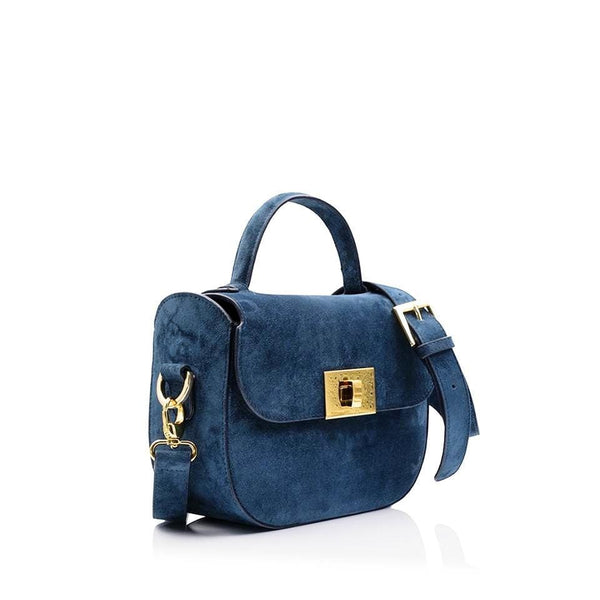 ERIN BLUE SUEDE lolaandlo