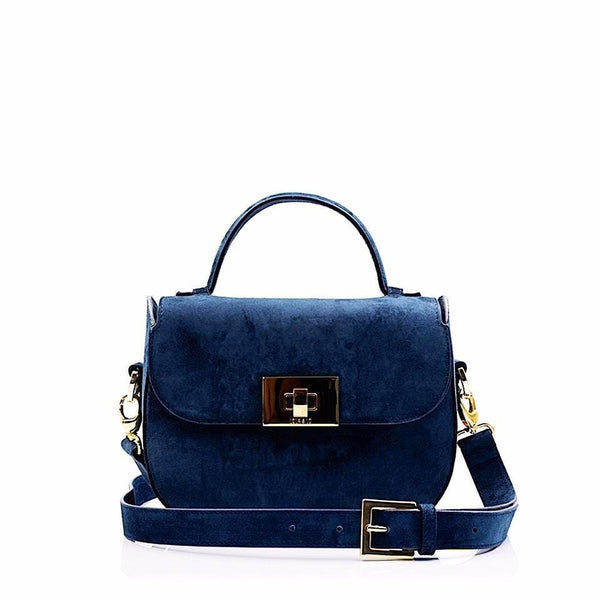 ERIN BLUE SUEDE lolaandlo