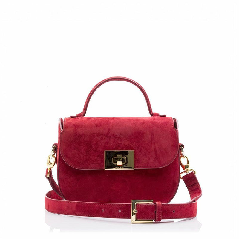 ERIN RED SUEDE lolaandlo